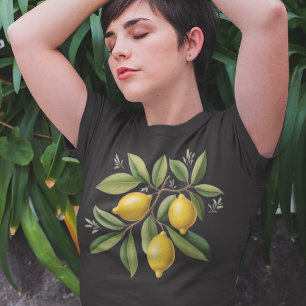 Eleganter Zweig im Vintage-Stil T-Shirt