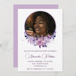 Elegantes 14. Geburtstags-Einladung Foto Elegant Einladung