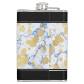 Elegantes 18. Geburtstag von Porzellan Flachmann (Rückseite)