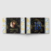 Elegantes 18. Geburtstag von Porzellan Gästebuch (Voll)