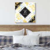 Elegantes 18. Geburtstag von Porzellan Leinwanddruck (Insitu (Schlafzimmer))