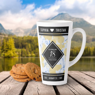 Elegantes 18. Geburtstag von Porzellan Milchtasse