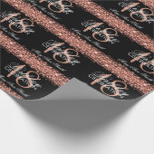 Elegantes 18. geschenkpapier (Ecke)