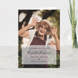 Elegantes 2-Foto-Feierlichkeiten zum Thema Leben Programm