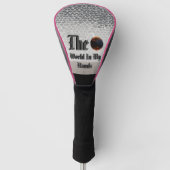 Elegantes 3D-AMOLED-Design und subtile Muster - Golf Headcover (Vorderseite)