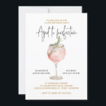 Elegantes 40. Geburtstags-Party mit Perfektion Einladung<br><div class="desc">Feiern Sie stilvoll mit unserer 40. Geburtstags-Party Einladung "Aged to Perfection". Mit einem wunderschönen Aquarelldesign und einer ausgefeilten Cocktailillustrierung eignet sich diese individuell gestaltbare Einladung hervorragend, um Ihrem Meilenstein eine Touch der Eleganz hinzuzufügen. Personalisieren Sie Ihre Veranstaltungsdetails und beeindrucken Sie Ihre Gäste mit dieser einzigartigen und stilvollen Einladung. Ideal für...</div>