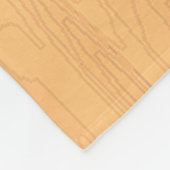 Elegantes 5. Jubiläum der Hochzeit von Holz Fleecedecke (Ecke)