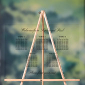 Elegantes 5 Tafelzeichen Akryllisches Zeichen Acrylschild (Neutral)