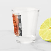 Elegantes 8. 32. Geburtstag der Bronze Schnapsglas (Rechts)