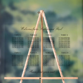 Elegantes 8 Tafelzeichen Akryllisches Zeichen Acrylschild (Neutral)