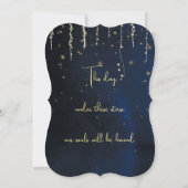Elegantes Abend-Save-the-Date Save The Date (Rückseite)