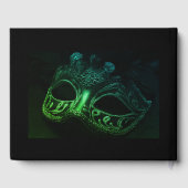 Elegantes Abend Wedding Guest Book Gästebuch (Rückseite)