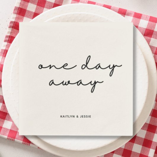 Elegantes Abendessen in Schwarz Custom Probe Serviette