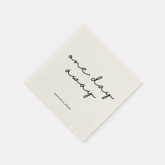 Elegantes Abendessen in Schwarz Custom Probe Serviette (Ecke)