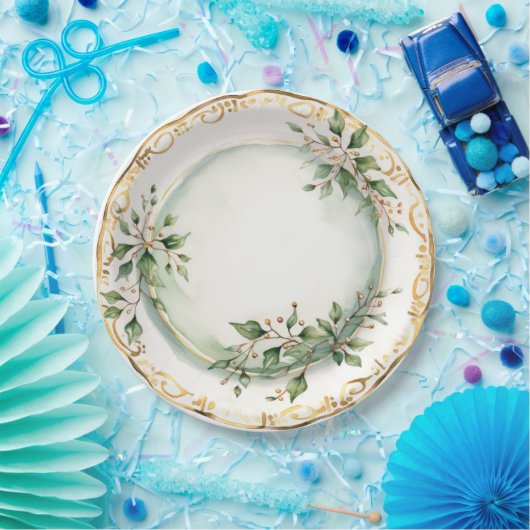 Elegantes Abendessen Pappteller (Party)