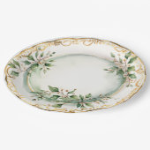 Elegantes Abendessen Pappteller (Schrägansicht)