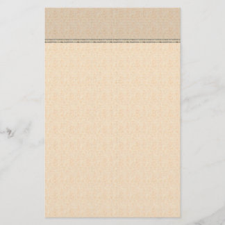Elegantes abgenutztes Pergament-Schreibwarenset Briefpapier