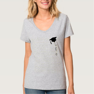 Elegantes Abschluss-Shirt der Klasse 2026 T-Shirt
