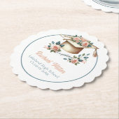 Elegantes Abschlussfeier-Design Untersetzer (angewinkelt)