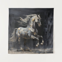 Elegantes Abstrakt Grau mit Goldenen Barock