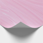 Elegantes Abstrakt rosa, flüssiges Marmorwerk | Geschenkpapier (Ecke)
