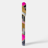 Elegantes abstrakt rosa, geometrisch Case-Mate iPhone hülle (Rückseite / Rechts)