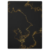 Elegantes abstrakt rosa, geometrisch klemmbrett (Rückseite)