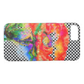 Elegantes abstraktes Blumengemälde Case-Mate iPhone Hülle (Rückseite (Horizontal))