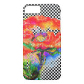 Elegantes abstraktes Blumengemälde Case-Mate iPhone Hülle (Rückseite)