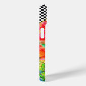 Elegantes abstraktes Blumengemälde Case-Mate iPhone Hülle (Rückseite / Rechts)