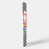 Elegantes abstraktes Blumengemälde Case-Mate iPhone Hülle (Rückseite / Links)