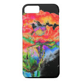 Elegantes abstraktes Blumengemälde Case-Mate iPhone Hülle (Rückseite)