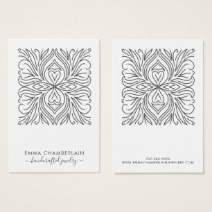 Elegantes Abstraktes Blumenmotiv