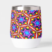 Elegantes Abstraktes Blumenmuster (Rückseite)