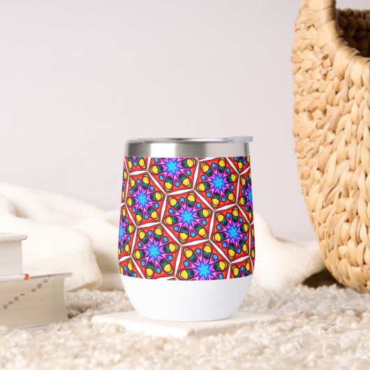 Elegantes Abstraktes Blumenmuster (Wohnzimmer)