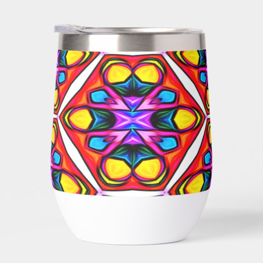 Elegantes Abstraktes Blumenmuster (Rechts)