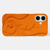 Elegantes abstraktes Blumenmuster Case-Mate iPhone Hülle (Rückseite (Horizontal))