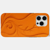 Elegantes abstraktes Blumenmuster Case-Mate iPhone Hülle (Rückseite (Horizontal))