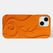 Elegantes abstraktes Blumenmuster Case-Mate iPhone Hülle (Rückseite (Horizontal))
