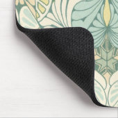 elegantes abstraktes Jugendstil-Design Mousepad (Ecke)