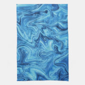 Elegantes Abstraktes Marbel ombre Küchentuch (Vertikal)