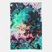 Elegantes Abstraktes Marbel ombre Küchentuch (Vertikal)