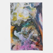 Elegantes Abstraktes Marbel ombre Küchentuch (Vertikal)