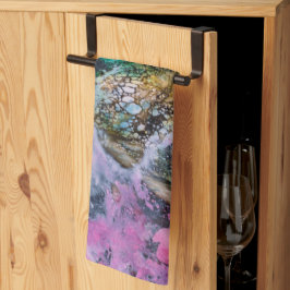 Elegantes Abstraktes Marbel ombre Küchentuch