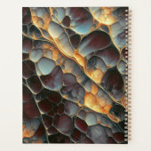 Elegantes Abstraktes Mosaik mit feinem Bronze-Namp Planer (Rückseite)