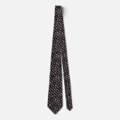 Elegantes Abstraktes Muster Krawatte (Vorderseite)