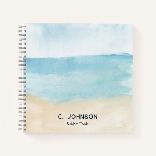 Elegantes, Abstraktes Muster Personalisiert Notizblock (Vorderseite)