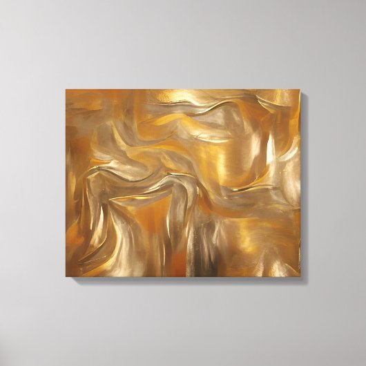 Elegantes, Abstraktes, opulentes Design Leinwanddruck (Vorderseite)