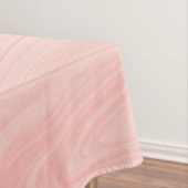 Elegantes Abstraktes Orange Liquid Marble Artwork Tischdecke (Beispiel)