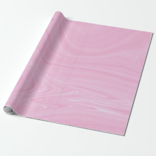 Elegantes Abstraktes Rosa Flüssig-Marmor-Artwork  Geschenkpapier